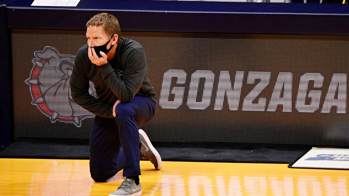 Gonzaga head coach Mark Few